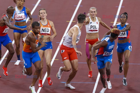 Tokio 2020 - złoty medal w sztafecie mieszanej 4x400