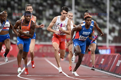 Tokio 2020 - złoty medal w sztafecie mieszanej 4x400