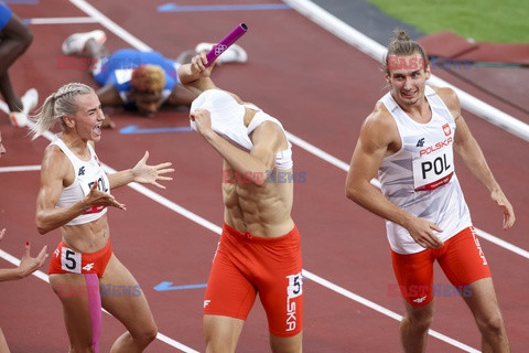 Tokio 2020 - złoty medal w sztafecie mieszanej 4x400