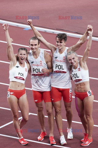 Tokio 2020 - złoty medal w sztafecie mieszanej 4x400