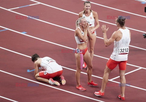 Tokio 2020 - złoty medal w sztafecie mieszanej 4x400