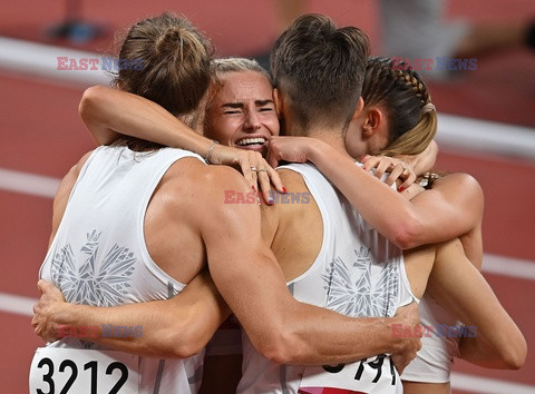 Tokio 2020 - złoty medal w sztafecie mieszanej 4x400