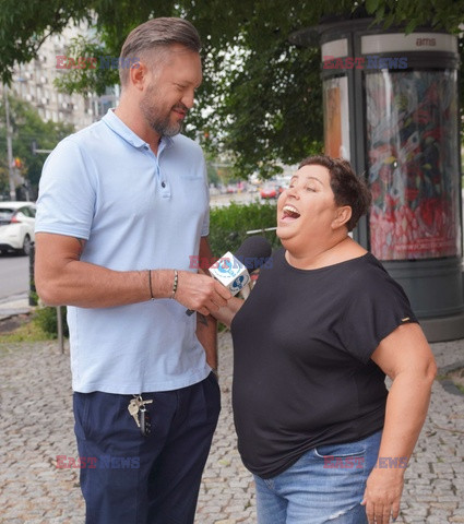 Goście przed studiem DDTVN