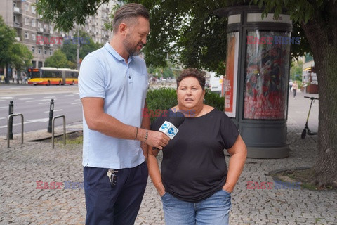 Goście przed studiem DDTVN