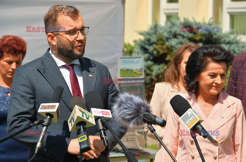 Minister rolnictwa w Nowej Białej