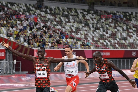 Tokio 2020 - Patryk Dobek zdobył brązowy medal w biegu na 800m