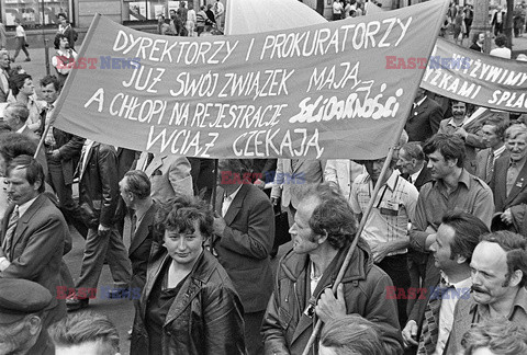 Strajki i demonstracje Solidarności