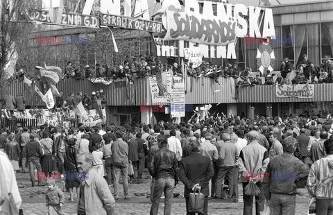 Strajki i demonstracje Solidarności