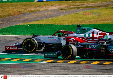 Robert Kubica na torze Monza