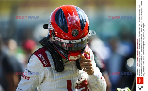 Robert Kubica na torze Monza