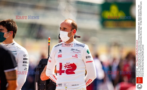 Robert Kubica na torze Monza