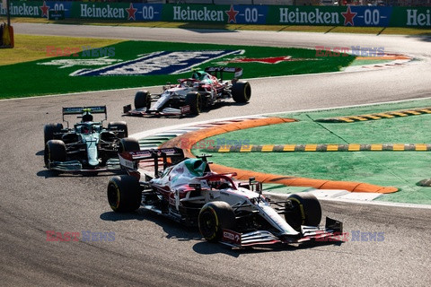 Robert Kubica na torze Monza