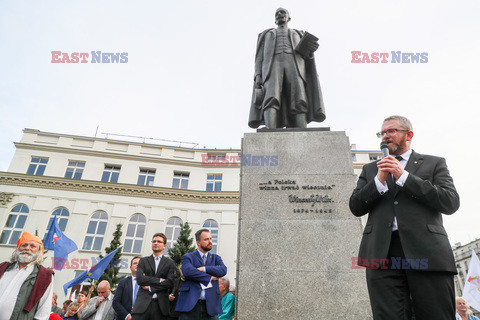 Protest przeciw segregacji sanitarnej