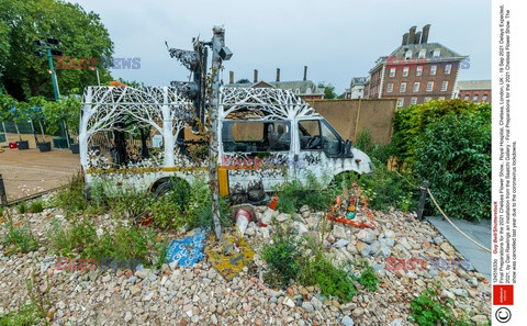 Przygotowania do Chelsea Flower Show 2021