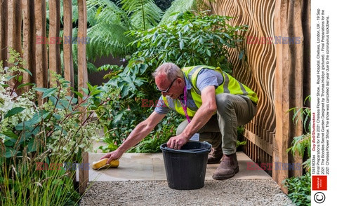 Przygotowania do Chelsea Flower Show 2021