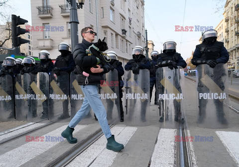 Antyfaszystowskie streetparty w Warszawie