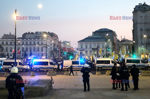 Antyfaszystowskie streetparty w Warszawie