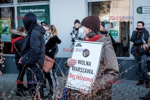 Antyfaszystowskie streetparty w Warszawie