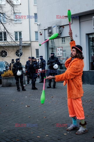 Antyfaszystowskie streetparty w Warszawie