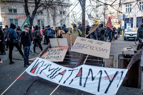 Antyfaszystowskie streetparty w Warszawie