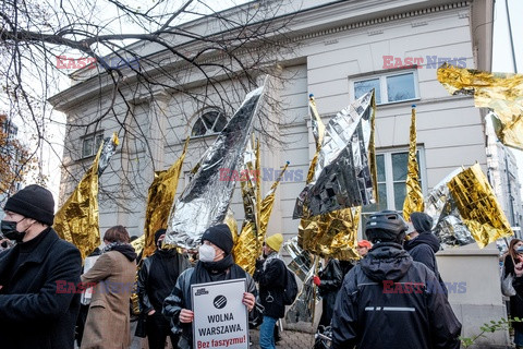 Antyfaszystowskie streetparty w Warszawie