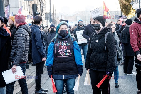 Antyfaszystowskie streetparty w Warszawie