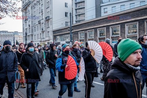 Antyfaszystowskie streetparty w Warszawie