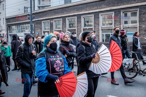 Antyfaszystowskie streetparty w Warszawie