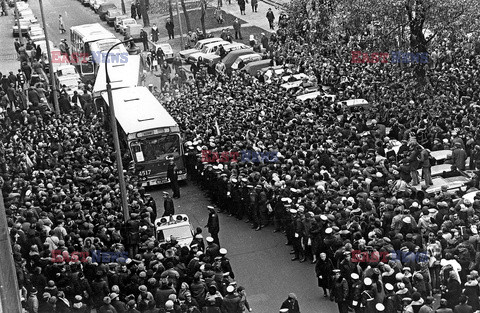 Strajki i demonstracje Solidarności