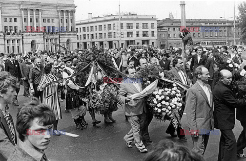 Strajki i demonstracje Solidarności