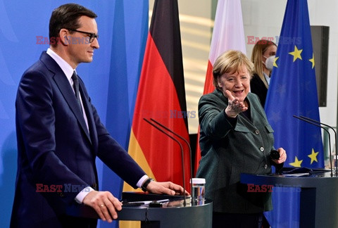 Spotkanie Mateusza Morawieckiego z Angelą Merkel