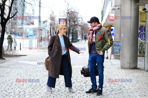 Goście przed studiem DDTVN