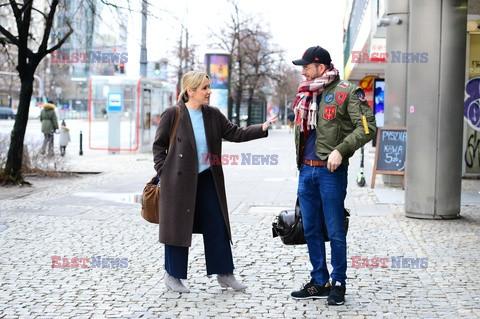 Goście przed studiem DDTVN