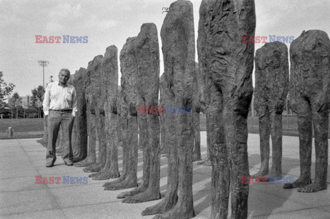 Magdalena Abakanowicz i jej rzeźby