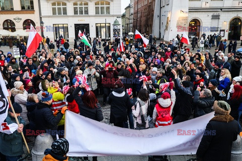 Protest przeciwko segregacji sanitarnej