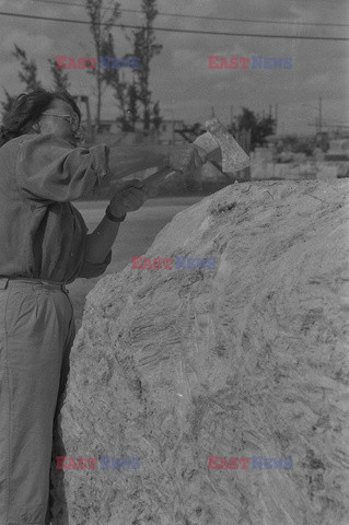 Magdalena Abakanowicz i jej rzeźby