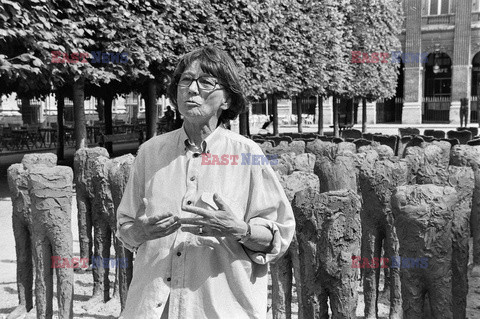 Magdalena Abakanowicz i jej rzeźby