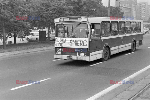 Strajki i demonstracje Solidarności