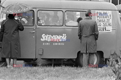 Strajki i demonstracje Solidarności