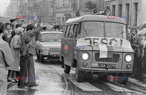 Strajki i demonstracje Solidarności