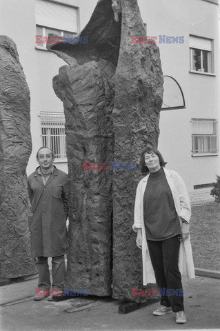 Magdalena Abakanowicz i jej rzeźby