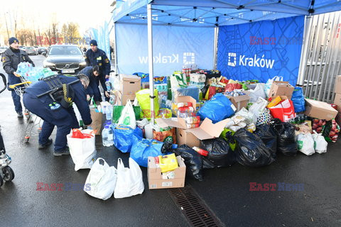 Zbiórki rzeczy dla potrzebujących z Ukrainy