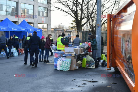 Zbiórki rzeczy dla potrzebujących z Ukrainy