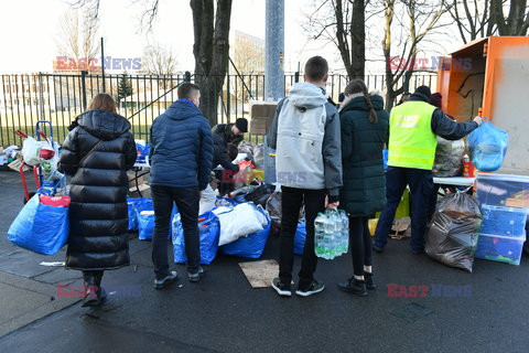 Zbiórki rzeczy dla potrzebujących z Ukrainy