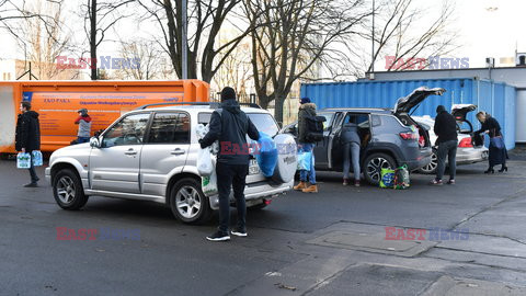 Zbiórki rzeczy dla potrzebujących z Ukrainy