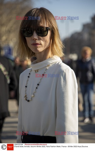 Goście na tygodniu mody w Paryżu - zima 2022