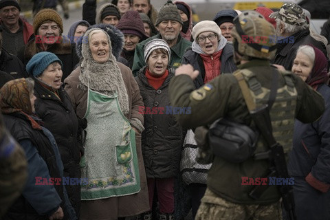 Wojna w Ukrainie - masakra cywilów w Buczy