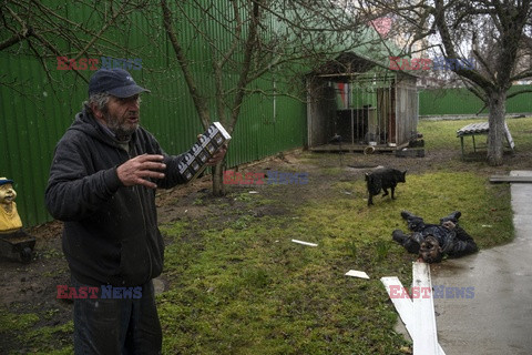 Wojna w Ukrainie - masakra cywilów w Buczy