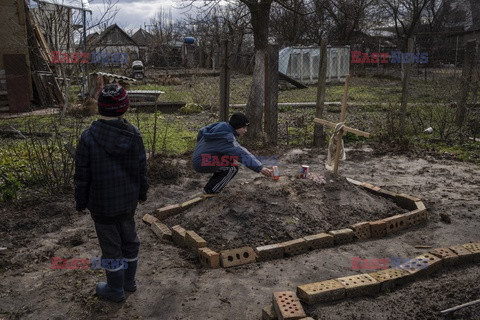 Wojna w Ukrainie - masakra cywilów w Buczy