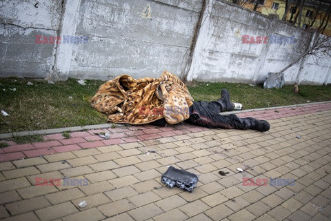 Wojna w Ukrainie - masakra cywilów w Buczy